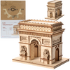 Łuk Triumfalny w Paryżu - Drewniane Puzzle 3D Model