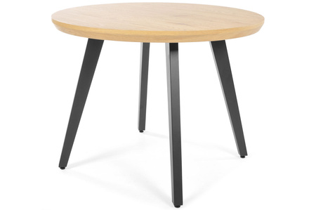 Stół okrągły BREMA 100 cm  - dąb