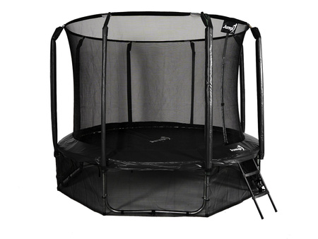 Trampolina Ogrodowa Jumpi 374cm/12FT Maxy Comfort -  Czarna