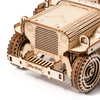 Samochód Wojskowy Jeep - Drewniane Puzzle Model 3D