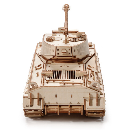 Czołg M4A3E8 Sherman WoT - Drewniane Puzzle 3D Little Story