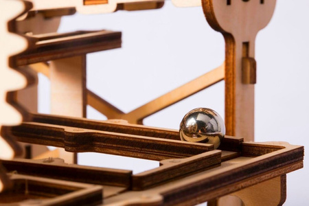 Tor Do Wyścigu Kulek- Drewniane Puzzle 3D ROBOTIME