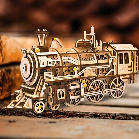 Lokomotywa - Drewniane Puzzle 3D ROBOTIME
