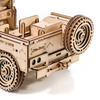 Samochód Wojskowy Jeep - Drewniane Puzzle Model 3D