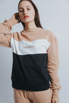 Bluza Sportowa Carrieon - beżowa