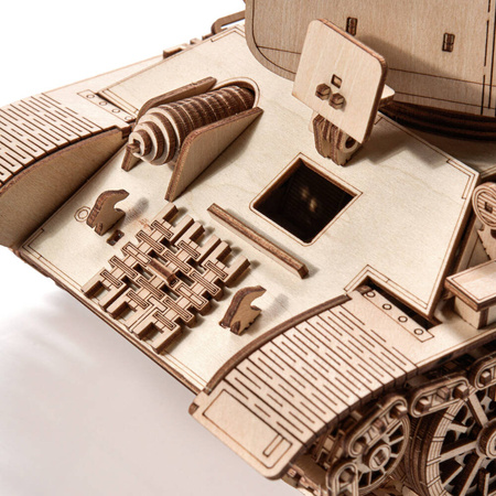 Czołg T-34-85 WoT - Drewniane Puzzle 3D Little Story