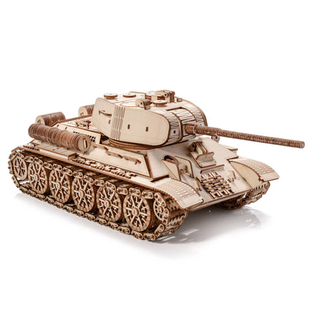 Czołg T-34-85 WoT - Drewniane Puzzle 3D Little Story