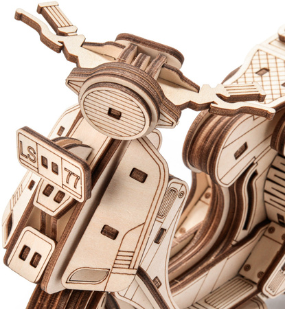 Skuter Sting - Drewniane Puzzle 3D, Model Little Story