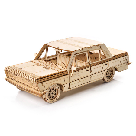 FSO Fiat 125p - Drewniane Puzzle Model 3D Little Story
