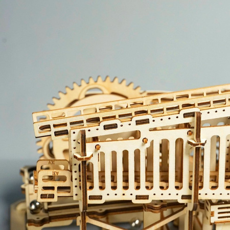 Tor Do Wyścigu Kulek- Drewniane Puzzle 3D ROBOTIME