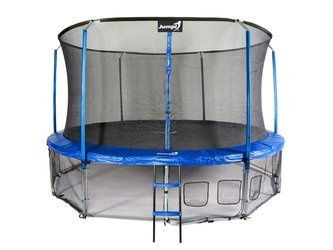 Trampolina Ogrodowa Jumpi 435cm/14FT Maxy Comfort - Niebieska