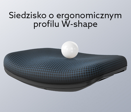 Ergonomiczny Fotel Biurowy ANGEL Europa 2.0 Obrotowy – Czarny