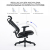 Ergonomiczny Fotel Biurowy ANGEL Europa 2.0 Obrotowy – Czarny