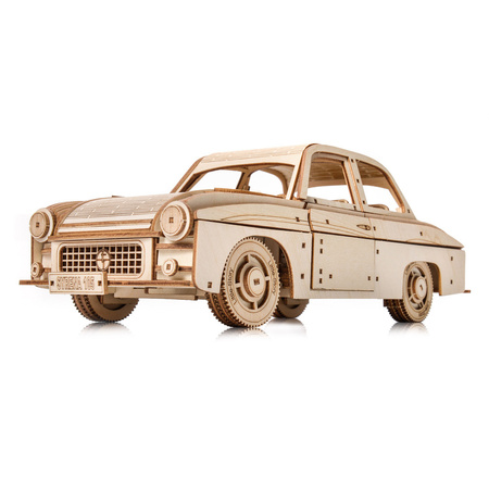 FSO Syrena 105 - Drewniane Puzzle Model 3D Little Story