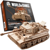 Czołg Tiger M1 WoT - Drewniane Puzzle 3D Little Story
