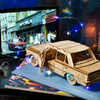 FSO Fiat 125p - Drewniane Puzzle Model 3D Little Story
