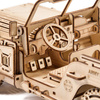Samochód Wojskowy Jeep - Drewniane Puzzle Model 3D