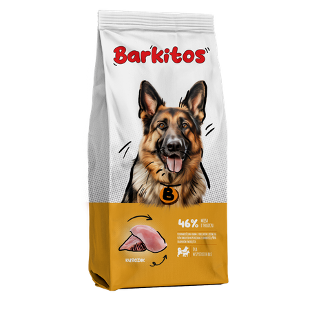 Barkitos kurczak z ryżem 18 kg