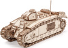 Czołg Char B1 WoT - Drewniane Puzzle 3D Little Story