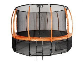 Trampolina Ogrodowa Jumpi 435cm/14FT - Pomarańczowa