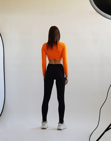 Top Alex Carrieon w kolorze pomarańczowym longsleeve