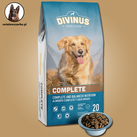 Divinus Complete witaminy i minerały 20kg - Karma dla psów