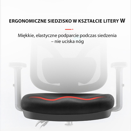 Fotel ANGEL JOkasta – Obrotowy Fotel Ergonomiczny do Biura