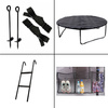 Trampolina Ogrodowa Jumpi 435cm/14FT - Żółta