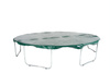 Trampolina Ogrodowa Jumpi 374cm/12FT Maxy Comfort -  Zielona