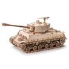 Czołg M4A3E8 Sherman WoT - Drewniane Puzzle 3D Little Story