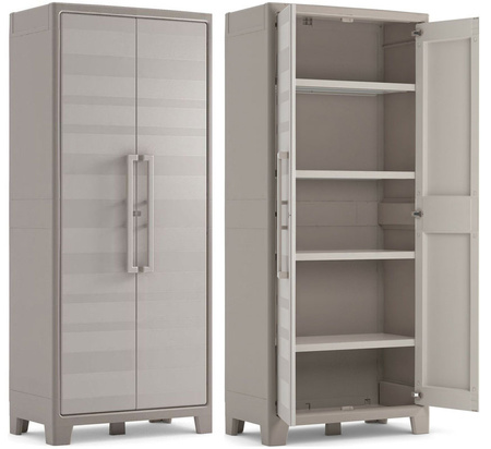 Wodoszczelna szafa wielofunkcyjna KETER KIS GULLIVER High - beżowa