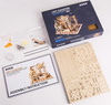 Tor Do Wyścigu Kulek - Drewniane Puzzle 3D ROBOTIME