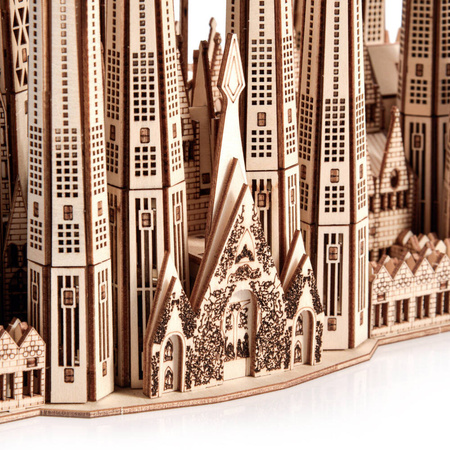 Sagrada Familia - Drewniane Puzzle Model 3D Little Story