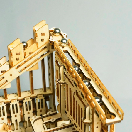 Tor Do Wyścigu Kulek- Drewniane Puzzle 3D ROBOTIME