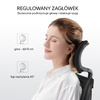 Ergonomiczny Fotel Biurowy ANGEL Europa Plus z Podnóżkiem – Czarny