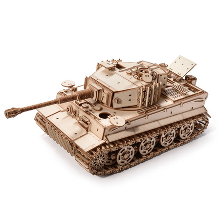 Czołg Tiger M1 WoT - Drewniane Puzzle 3D Little Story