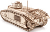 Czołg Char B1 WoT - Drewniane Puzzle 3D Little Story