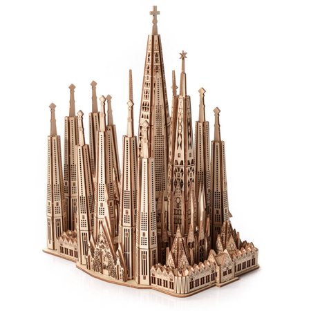 Sagrada Familia - Drewniane Puzzle Model 3D Little Story