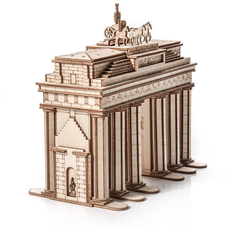 Brama Brandenburska - Drewniane Puzzle Model 3D Little Story