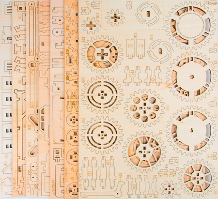 Lokomotywa - Drewniane Puzzle 3D ROBOTIME