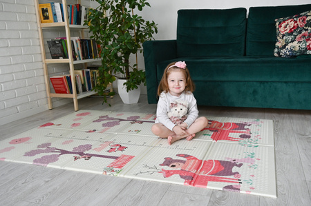 Składana Dwustronna Mata Piankowa XPE 180x120x1