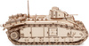 Czołg Char B1 WoT - Drewniane Puzzle 3D Little Story