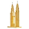 Piececool Puzzle Metalowe Model 3D - Wieże Petronas