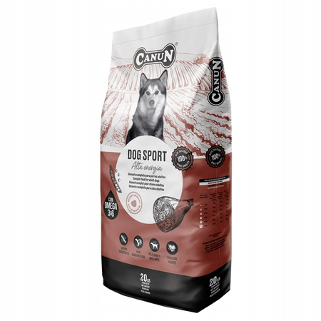 Canun Dog Sport 20 kg – Karma dla aktywnych psów