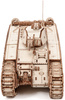 Czołg Char B1 WoT - Drewniane Puzzle 3D Little Story