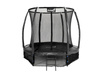Trampolina Ogrodowa Jumpi 244cm/8FT Maxy Comfort Plus - Czarna