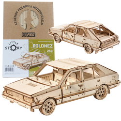 FSO Polonez 1500 - Drewniane Puzzle Model 3D Little Story