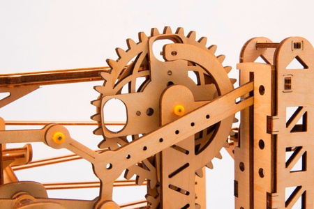 Tor Do Wyścigu Kulek - Drewniane Puzzle 3D ROBOTIME
