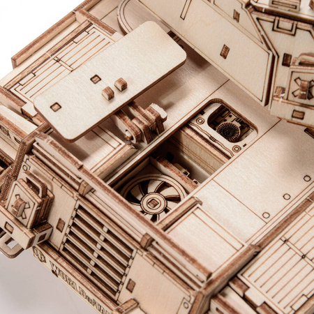 Czołg Bat.-Chatillon Bourrasque WoT - Drewniane Puzzle 3D Little Story