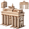 Brama Brandenburska - Drewniane Puzzle Model 3D Little Story